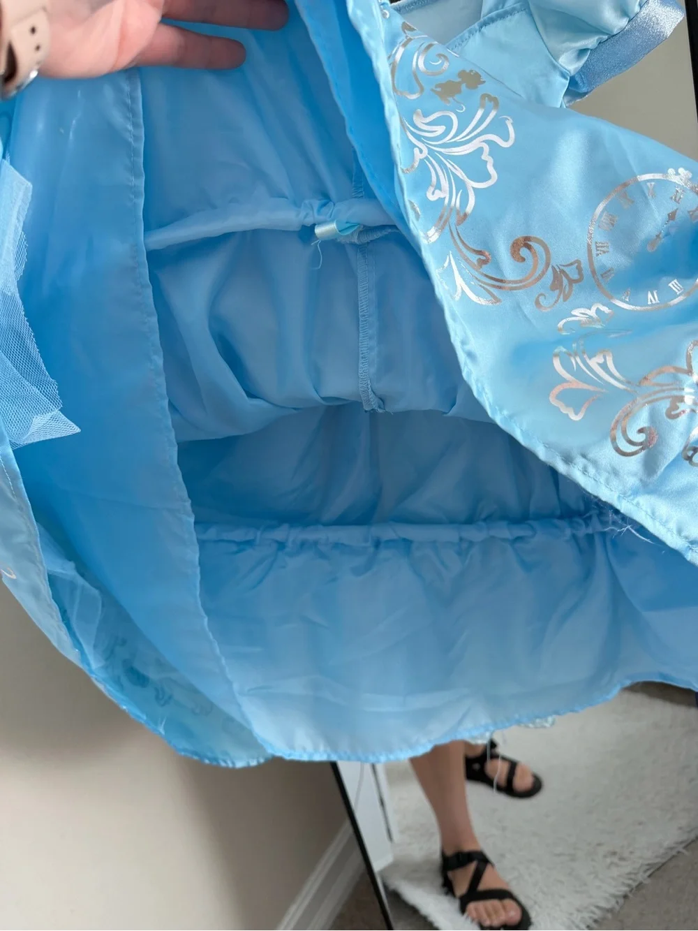 NWT Cinderella Disney Light Blue Cinderella Costume Dress